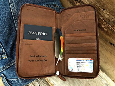 Men's Card Holders and Passport Holders .